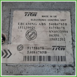 Centralina ABS Modulo Pompa TRW EBC430NG 51758178 LANCIA YPSILON TE Originale Usato