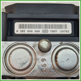 Centralina ABS Modulo Pompa BOSCH 0265800690 51798104 FIAT GRANDE PUNTO 2Y Originale Usato