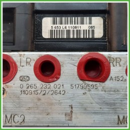 Centralina ABS Modulo Pompa BOSCH 0265800673 71748288 FIAT PANDA 0X Originale Usato