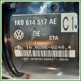 Centralina ABS Modulo Pompa ATE 10.0960-0359.3 1K0614117HBEF VOLKSWAGEN GOLF 1K Originale Usato