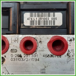 Centralina ABS Modulo Pompa BOSCH 0265800315 71719727 FIAT PUNTO 1N/1P Originale Usato