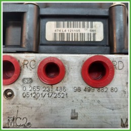 Centralina ABS Modulo Pompa BOSCH 0265800395 9649988280 PEUGEOT 307 Originale Usato