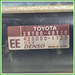 Motorino Avviamento DENSO 428000-6120 TOYOTA iQ 2810040120