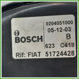 Servofreno Pompa Freni Depressore BOSCH 0204051000 FIAT PANDA 2Q 1.2 51724428