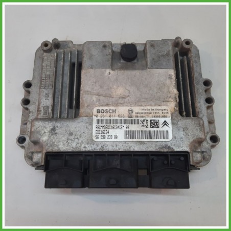 Centralina Motore Iniezione ECU BOSCH 0281011628 PEUGEOT 206 16V 80kw 9659823980 1998 2009