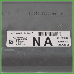 Centralina Motore Iniezione ECU CONTINENTAL A3C0557970001 DACIA SANDERO 3a serie 237106048S 2020