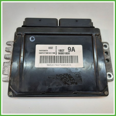 Centralina Motore Iniezione ECU CONTINENTAL 5WY5407A CHEVROLET (DAEWOO) MATIZ M200 38kw 96801800 2005 2010