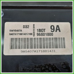 Centralina Motore Iniezione ECU CONTINENTAL 5WY5407A CHEVROLET (DAEWOO) MATIZ M200 38kw 96801800 2005 2010
