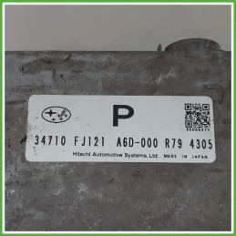 Centralina Controllo Elettronico Stabilita ESP HITACHI A6D-00 SUBARU XV 2.0 34710FJ121 2012 2017
