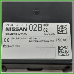 Centralina Confort Abitacolo SIEMENS 5WK49374 NISSAN QASHQAI J10E/JJ10E 1.5 dCi 284B2JD02B 2007 2010