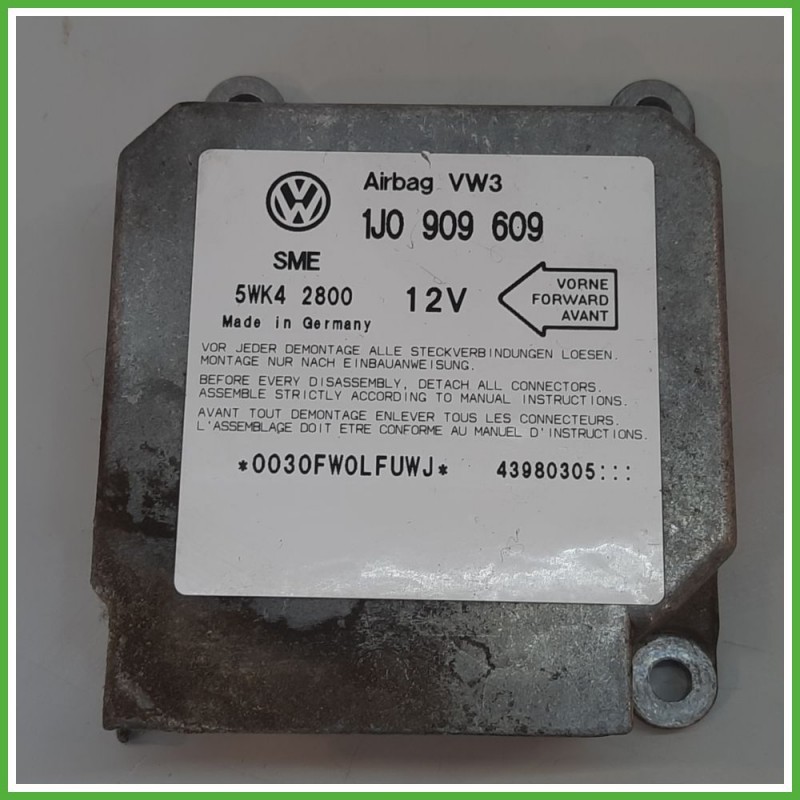 Centralina Airbag SIEMENS 5WK42800 VOLKSWAGEN GOLF 1J 1.4 16V 1J0909609 1997 2006