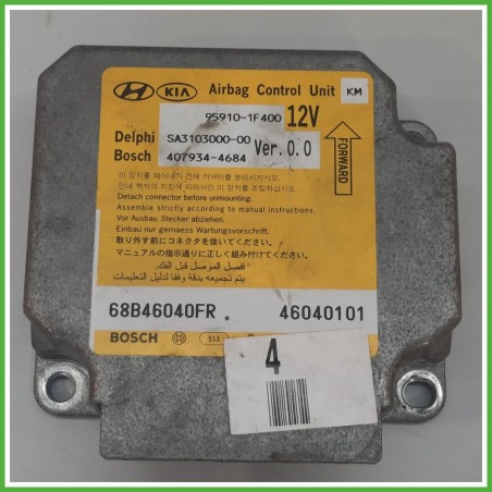 Centralina Airbag BOSCH 407934-4684 KIA SPORTAGE 2a Serie 2.0 16V 959101F400 2004 2008