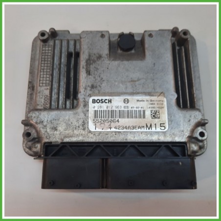 Centralina Motore Iniezione ECU BOSCH 0281012963 FIAT CROMA 2T 1.9 16V MJT 110kw 51812902 2005 2007