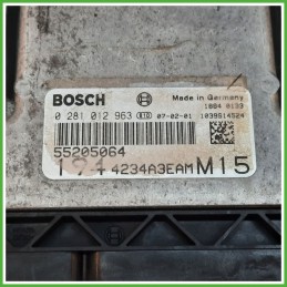 Centralina Motore Iniezione ECU BOSCH 0281012963 FIAT CROMA 2T 1.9 16V MJT 110kw 51812902 2005 2007