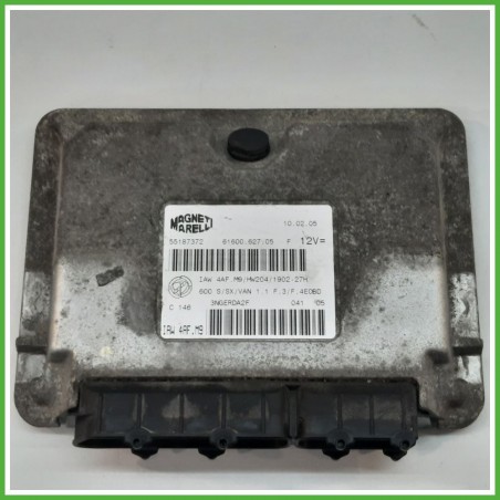 Centralina Motore Iniezione ECU MAGNETI MARELLI IAW4AF.M9 FIAT SEICENTO 1E 1.1 40kw 55187372 1998 2005