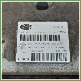 Centralina Motore Iniezione ECU MAGNETI MARELLI IAW4AF.M9 FIAT SEICENTO 1E 1.1 40kw 55187372 1998 2005