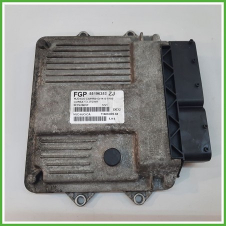 Centralina Motore Iniezione ECU MAGNETI MARELLI MJD6J0.CA OPEL CORSA X01 1.3 16V 51kw 55196352 2000 2006