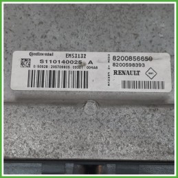 Centralina Motore Iniezione ECU CONTINENTAL S110140025 DACIA SANDERO 1.4 55kw 8200856659 2008 2013