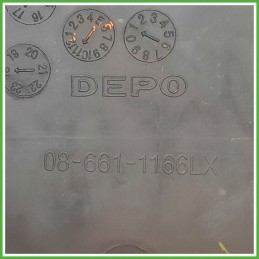 Faro Fanale Proiettore Anteriore Sinistro SX DEPO 08-661-1166LX FIAT 500 3P 51787492 Usato