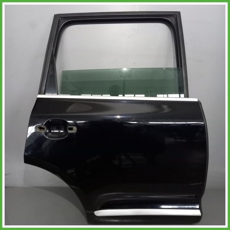 Porta Portiera Sportello Posteriore Destra DX NERO PORSCHE CAYENNE SUV 2002 2007 Originale Usato