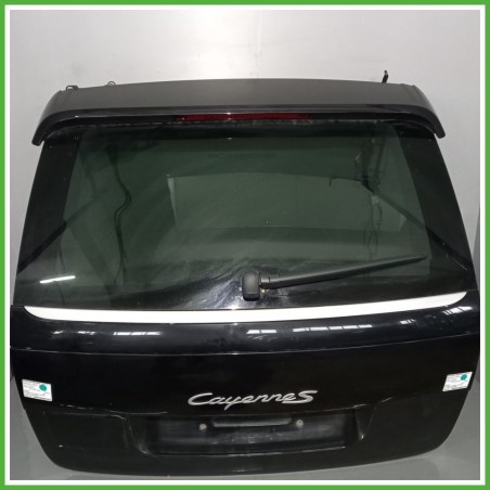 Portellone Bagagliaio Cofano Baule Posteriore PORSCHE CAYENNE 2002 2007 NERO - A1/041 SUV Originale Usato