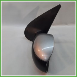 Specchio Specchietto Retrovisore Sinistro SX GRIGIO PEUGEOT 206 1998 2009 MAGNETI MARELLI 018015 Originale Usato