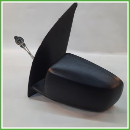 Specchio Specchietto Retrovisore Sinistro SX GOFFRATO FIAT PANDA 2Q 2003 2010 FICOSA FICOMIRRORS 011003 Originale Usato