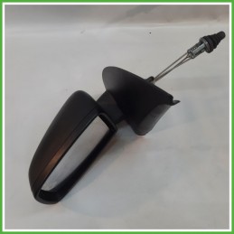 Specchio Specchietto Retrovisore Sinistro SX GOFFRATO FIAT PANDA 2Q 2003 2010 FICOSA FICOMIRRORS 011003 Originale Usato