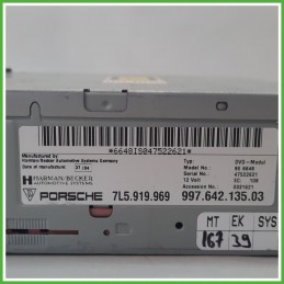 Sistema di navigazione, PORSCHE CAYENNE 7L5919969 2002 2007 BECKER BE6648