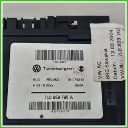 Motorino Alzavetro Posteriore Sinistro SX PORSCHE CAYENNE 5 Porte 95562470302 2002 2007