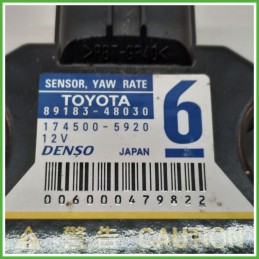 Sensore ANTIMBARDATA TOYOTA iQ 3 Porte 8918348030 2009 2014 DENSO 174500-5920