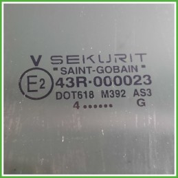 Cristallo Laterale Scendente Posteriore Sinistro SX PORSCHE CAYENNE 5 Porte 95554261111 2002 2007 SAINT-GOBAIN
