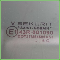 Cristallo Laterale Fisso Posteriore Sinistro SX PORSCHE CAYENNE 5 Porte 7L5845297 2002 2007 SAINT-GOBAIN