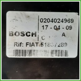 Servofreno Pompa Freni Depressore BOSCH 0204024969 LANCIA YPSILON TI 1.4 51837289