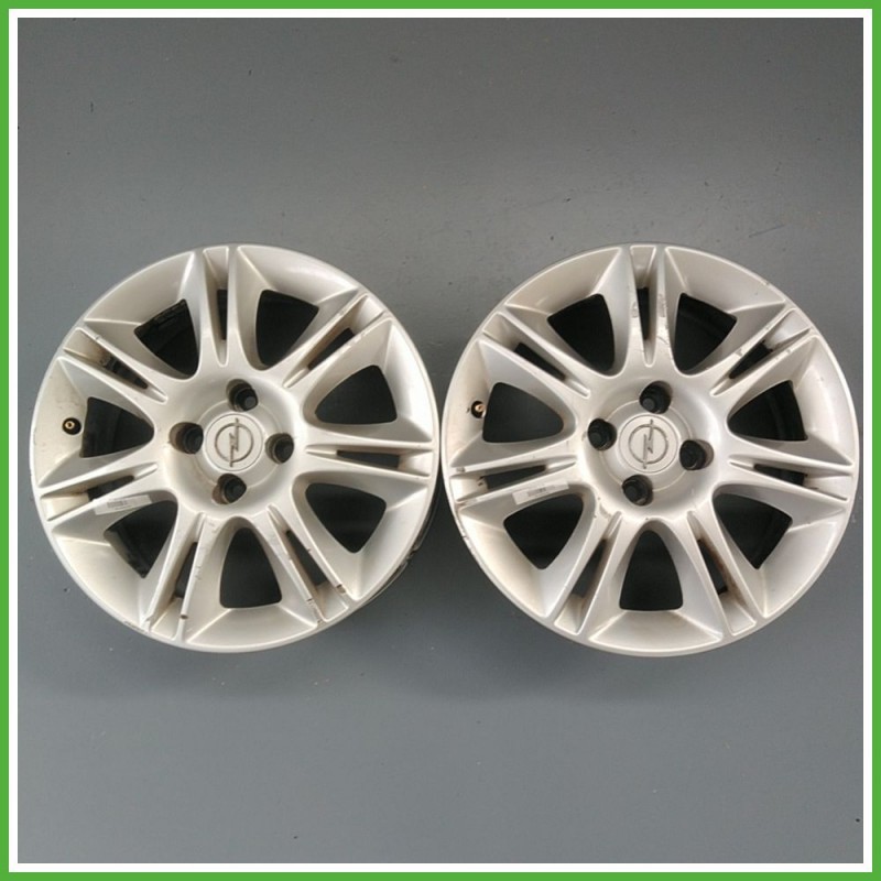 Cerchio Singolo in Lega OPEL CORSA (S07) (dal 07/2006 al 02/2011) 15 pollici 15" 6.0J 4x100 ET 40 originale usato al pz