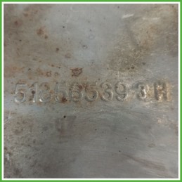 Terminale di Scarico FIAT 500 3P 199B1000 1.3 16V MJT 199B1000 51936103 2007 2015 FIAT 518565393H