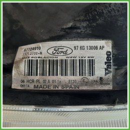 Faro Fanale Proiettore Anteriore Sinistro SX VALEO 67724910 FORD KA CCQ 1079425 Usato