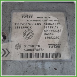 Centralina ABS Modulo Pompa TRW EBC430NG 71748401 LANCIA YPSILON TE Originale Usato