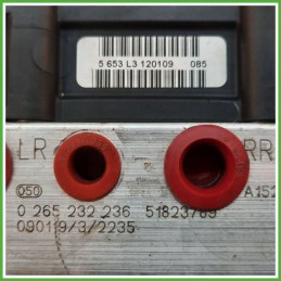 Centralina ABS Modulo Pompa BOSCH 0265800791 51823789 FORD KA CCU Originale Usato