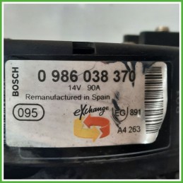 Alternatore BOSCH EG891 SEAT CORDOBA 6K 0986038370