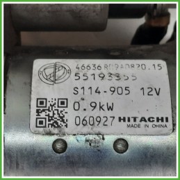 Motorino Avviamento HITACHI S114.905 LANCIA YPSILON TE 55193355