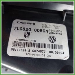 Scatola Evaporatore Ventilatore Climatizzatore DELPHI 7L082005CN PORSCHE CAYENNE 95557233800 2002 2007