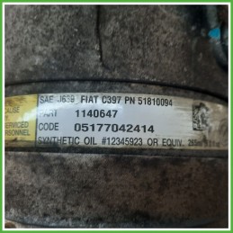 Compressore Clima AC Aria Condizionata DELPHI 1140647 FIAT MULTIPLA 1F 51810094