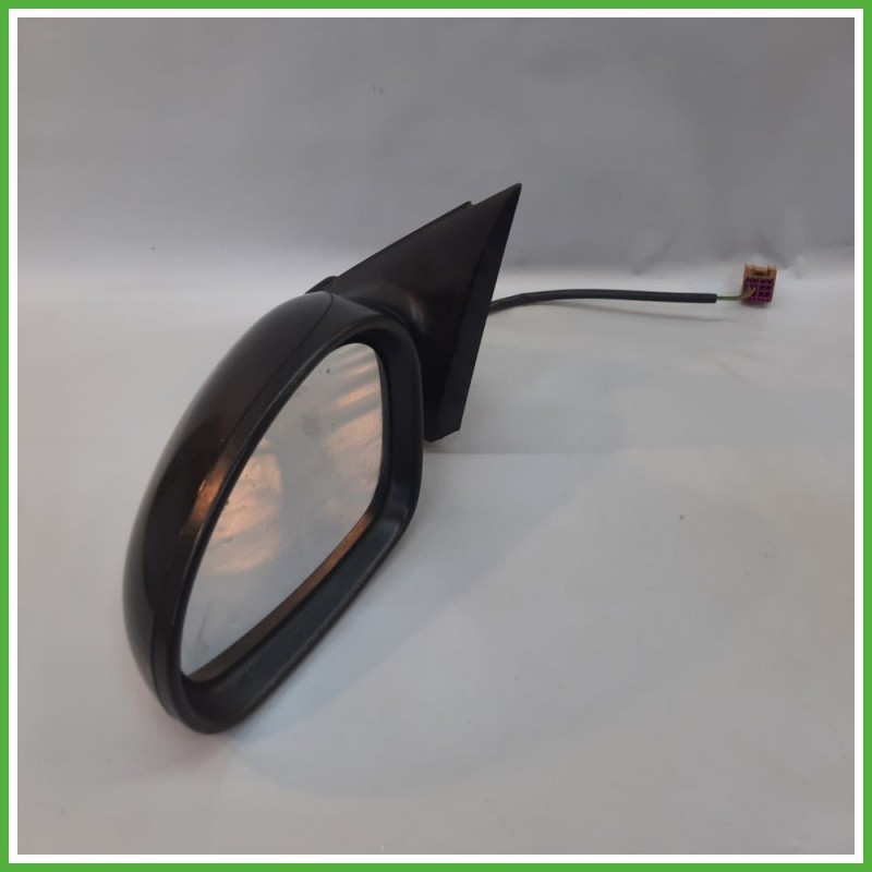 Specchio Specchietto Retrovisore Sinistro SX NERO SEAT IBIZA 6L 2001 2009 FICOSA FICOMIRRORS 014142 Originale Usato