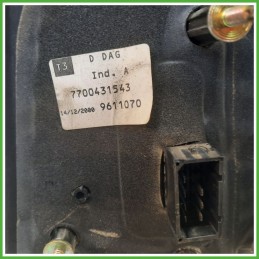 Specchio Specchietto Retrovisore Destro DX GRIGIO RENAULT MEGANE 1a Serie 1999 2003 Originale Usato