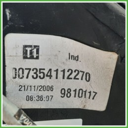 Specchio Specchietto Retrovisore Sinistro SX NERO LANCIA YPSILON TE 2006 2008 Originale Usato