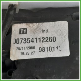 Specchio Specchietto Retrovisore Destro DX NERO LANCIA YPSILON TE 2006 2008 Originale Usato