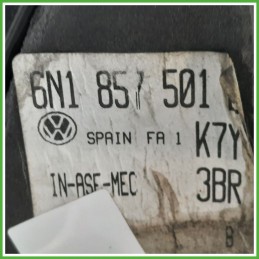 Specchio Specchietto Retrovisore Sinistro SX GRIGIO VOLKSWAGEN POLO 3a Serie 1994 2001 Originale Usato