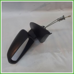 Specchio Specchietto Retrovisore Sinistro SX GRIGIO FIAT PANDA 2Q 2003 2010 FICOSA FICOMIRRORS 011003 Originale Usato
