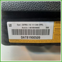 Airbag Guidatore Sinistro SX OPEL ZAFIRA A05 1.6 16V 13111348 2005 2010 AUTOLIV 601854900C